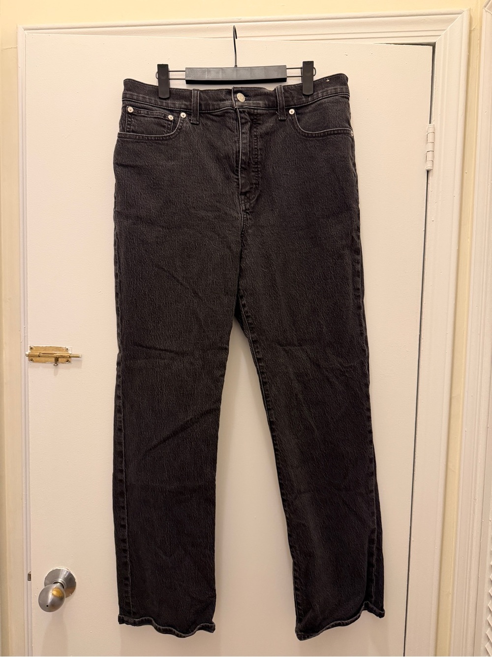 Madewell 90s straight high waisted jeans